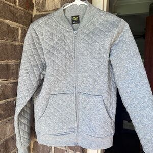 Athletic Works Gray Bomber Jacket